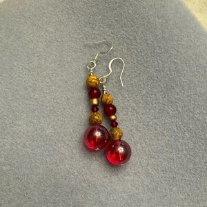 Handmade beaded earrings